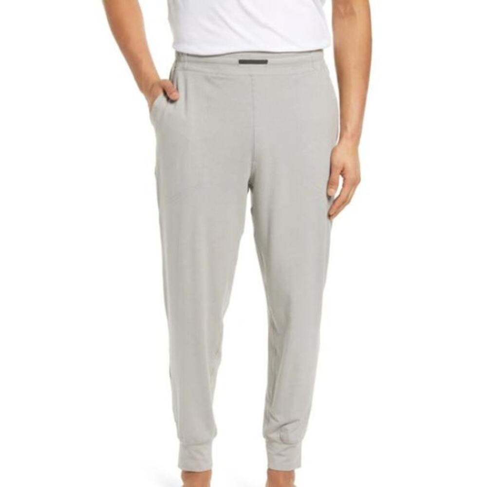 Lahgo by Lunya Restore Joggers In Ambient Grey Heather NWOT Size XL